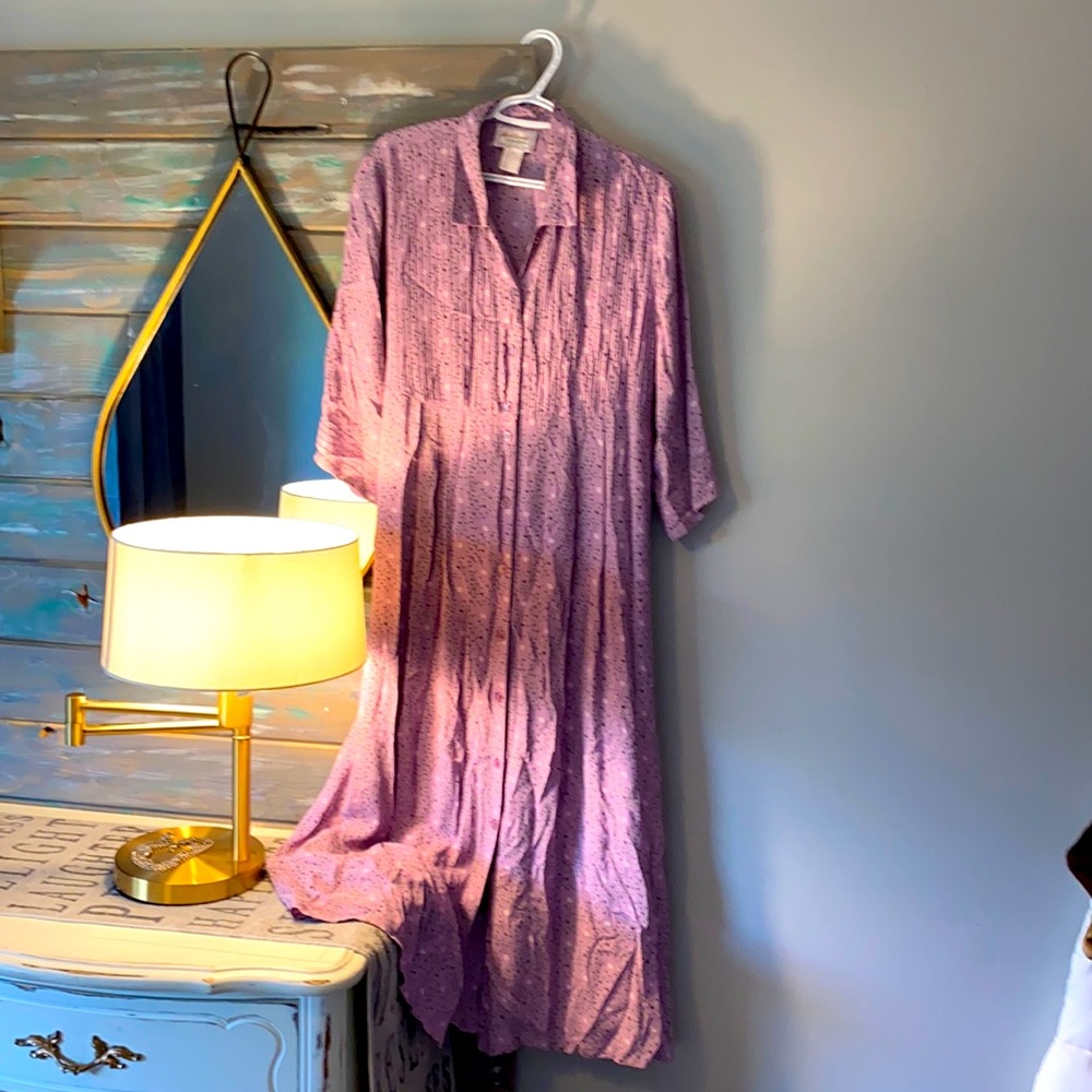 Vintage Purple April Cornell dress !